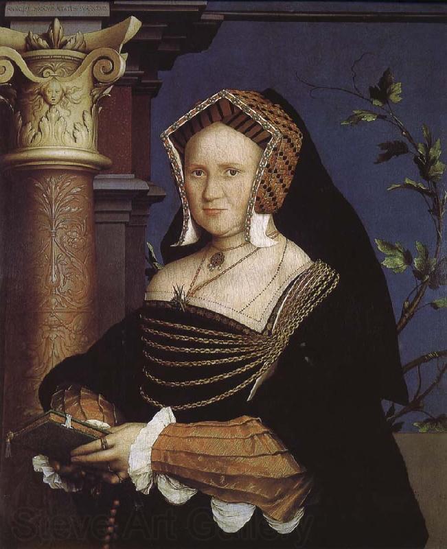 Hans Holbein Ms. Gaierfude Norge oil painting art